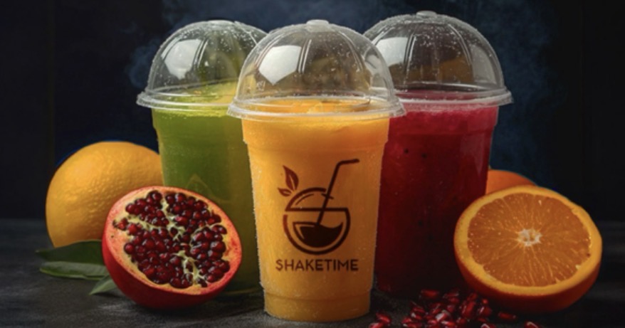 ShakeTime fresh juices menu
