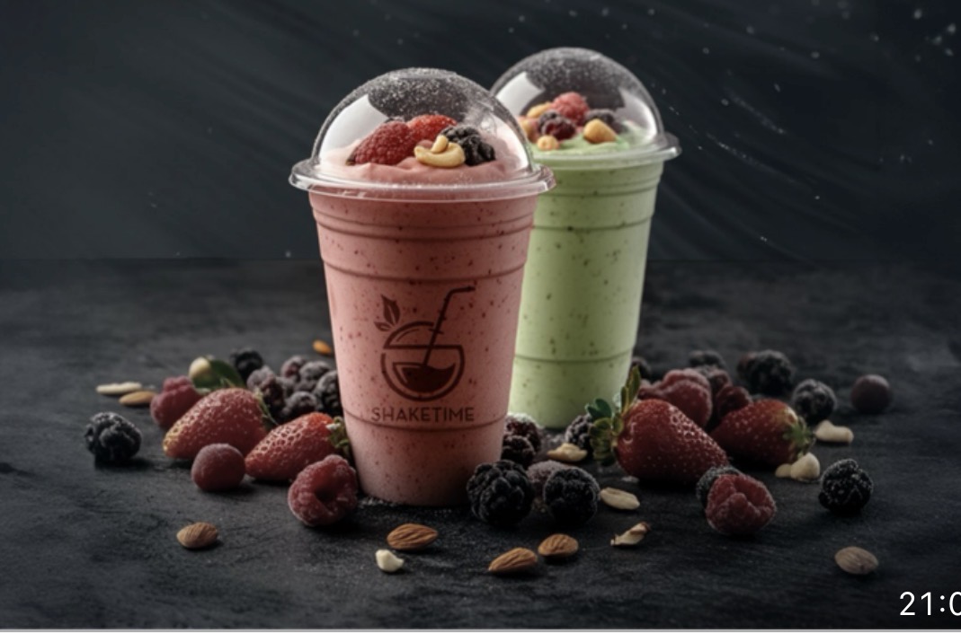 ShakeTime protein shakes menu